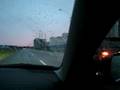 Range Rover Supercharget vs Toyota Camry (wet tarmack)
