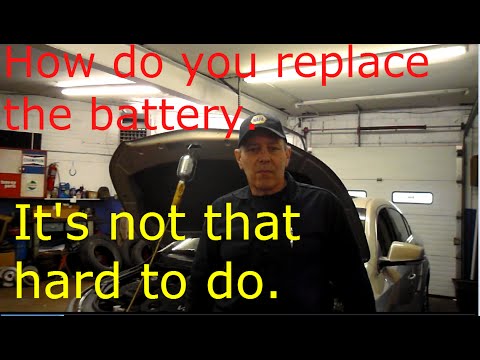 How to replace the battery on a 2010 Buick Lacrosse