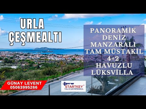 URLA CASAMARIN PANORAMA 4+2 HAVUZLU LÜKS VİLLA