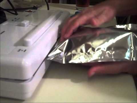 Vacuum Sealing Mylar Bags