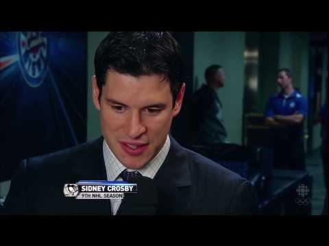 Crosby - CBC's Hockey Night In Canada Pittsburgh Penguins @ Toronto Maple Leafs NHL 2013-14 Reg-Season Toronto Maple Leafs Game #12 http://twitter.com/p00njabiHD.