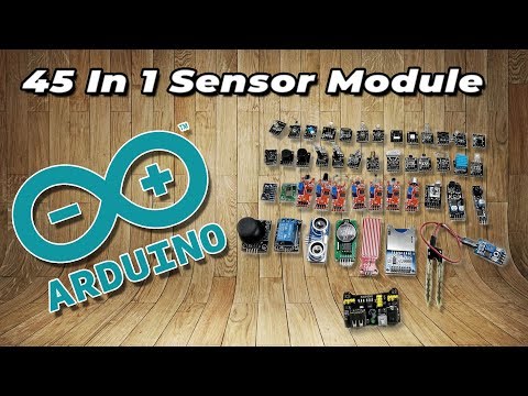 | UNBOXING | 45 Sensor Module Board Kit For Arduino/Raspberry pi