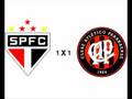SÃO PAULO 3 X 1 ATLÉTICO-PR BRASILEIRÃO SÉRIE A 2008
