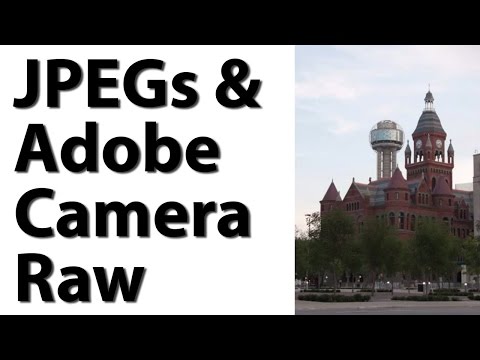 how to open camera raw in ps