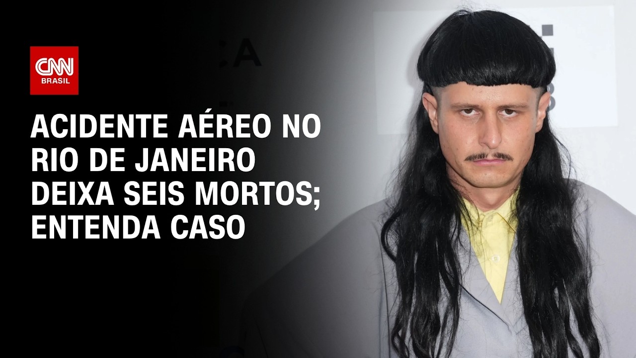 Cantor Oliver Tree está entre as vítimas de acidente aéreo no RJ; entenda caso | CNN BRASIL