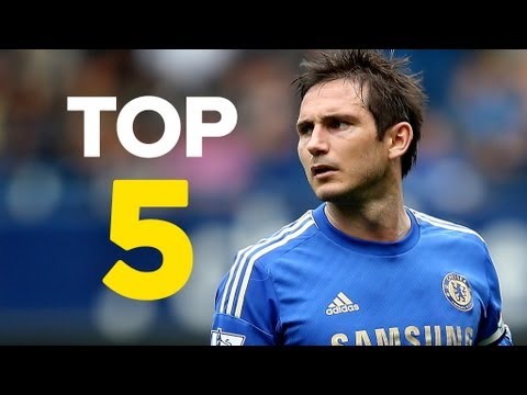 premier league - With Frank Lampard officially becoming Chelsea's all-time top scorer at the weekend, we countdown the Top 5 Premier League Scorers. This Top 5 only counts go...