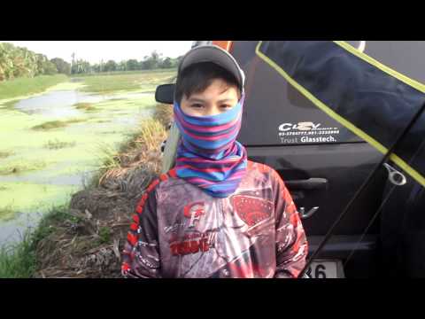 ตกปลาช่อน บ่อสลิด 2558 EP.1 Fishhunter