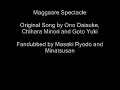 We sang Maggaare Spectacle [Suzumiya Haruhi no Yuutsu]