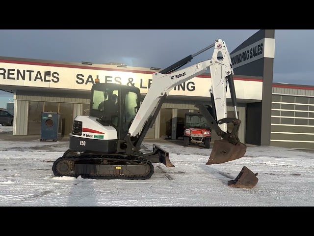 2017 Bobcat E50 Mini Excavator  #2865 in Heavy Equipment in Red Deer