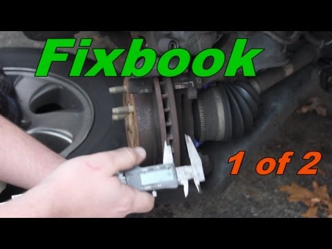 How to Remove Replace Front Brakes Mazda Tribute
