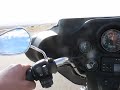 On the road on a Harley