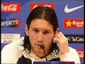 Goal TV-lionelmessi.it- Leo Messi in sala Stampa