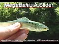 Megabait LA Slider Swimbait for Bass Fishing Demo