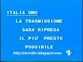 Italia 1 - Interruzione Programmi