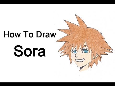 how to draw sora