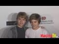COLE AND DYLAN SPROUSE at the ROCK-N-REEL 2009