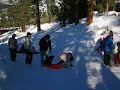 snow slide