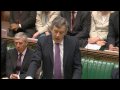 Gordon Brown and David Cameron on Afghanistan troops