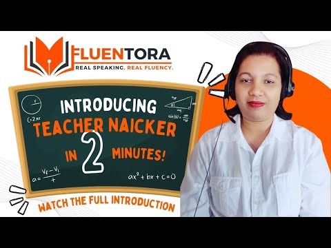 Introducing Teacher "Naicker"