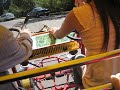 Renting a 6 seater bike @ Golden Gate Park