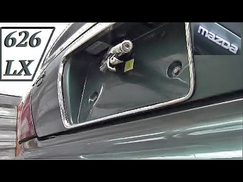 How to Replace License Plate Bolts on Mazda 626