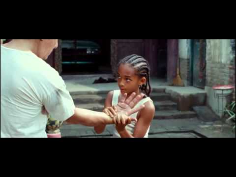 The Karate Kid (2010) - First Trainning Scene with Mr. Han