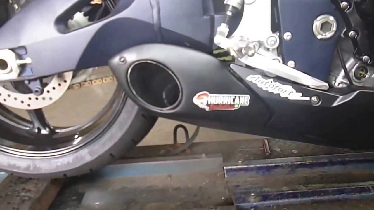 Capa do vídeo  Escapamento Hurrimade Evolution (Ronco Alto) Suzuki GSX-R 750 2010 a 2013