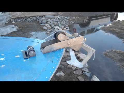Якорная лебедка из шуруповерта Якорная лебедка из шуруповерта