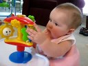 Emily Playing with New Toy