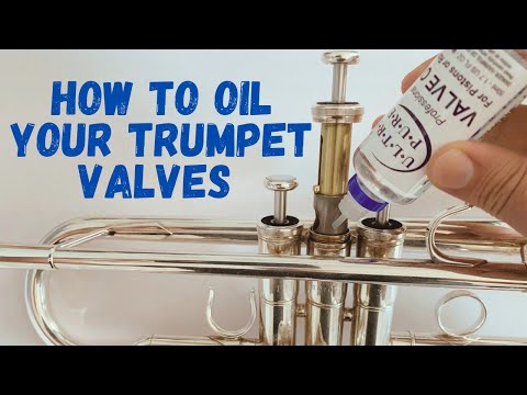 how to valve oil a trumpet