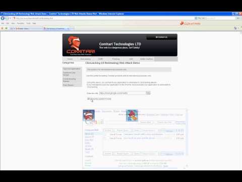 how to perform clickjacking attack