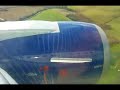 Landing at Newquay Airport, British Airways 737-500