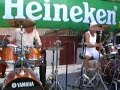 Peter van Rhijn en Cesar Zuiderwijk, soundcheck Curacao