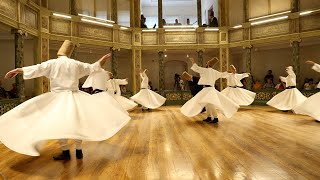 The Sufi Whirling Dervishes - Istanbul Turkey