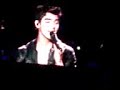 JB concierto Foro Sol 31 oct. Gotta find you, When you look me in the yes, HB Kev y Video Girl
