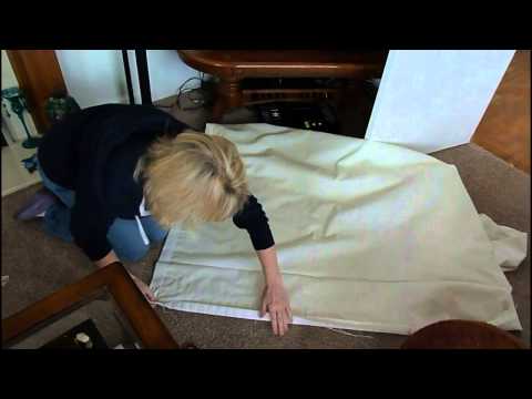 how to take up curtains