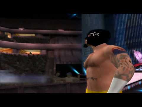 CM Punk Masked Attire SvR 2010 CAW Entrance(PS2)