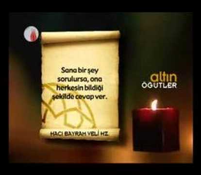 Altin Ögütler - Haci Bayram-i Veli ...