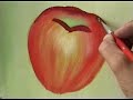 aprenda a pintar uma maçã em 9 minutos   parte 1 