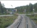 videos de Inlandsbanan, kort signalsträcka