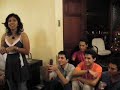 Agradecimiento de la Secre