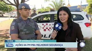Maio Amarelo em Bauru: cruzamento com mais acidentes em 2025