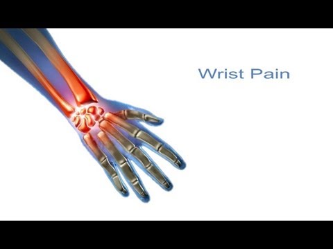 how to cure wrist pain