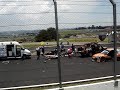 logo após acidente do Sperafico em interlagos 2007