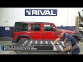 RIVAL Aluminum Modular Roof Rack (Part Number: 2M.2704.1JT) RIVAL Aluminum Modular Roof Rack - JT