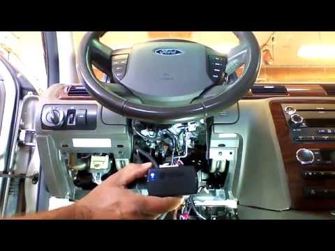 how to start ford with remote