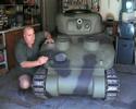 How to build a 2.5 scale SHERMAN Tank. part 1 How to build a 2.5 scale SHERMAN Tank. part 1