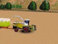Ma�s hakselen op SimTractor/Corn harvest