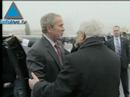 Arrivée de Georges.W.Bush à Ramallah. Espoirs sous haute surveillance.