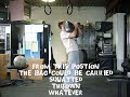 Sandbag power clean Sandbag power clean